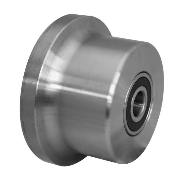 100mm Single Flange Track Wheel (SF492DV) - Richmond Wheel & Castor Co