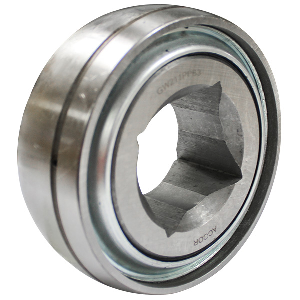 GW211PPB3 Square Bore Agricultural Bearing 100 x 38.89 x 33.34mm ...