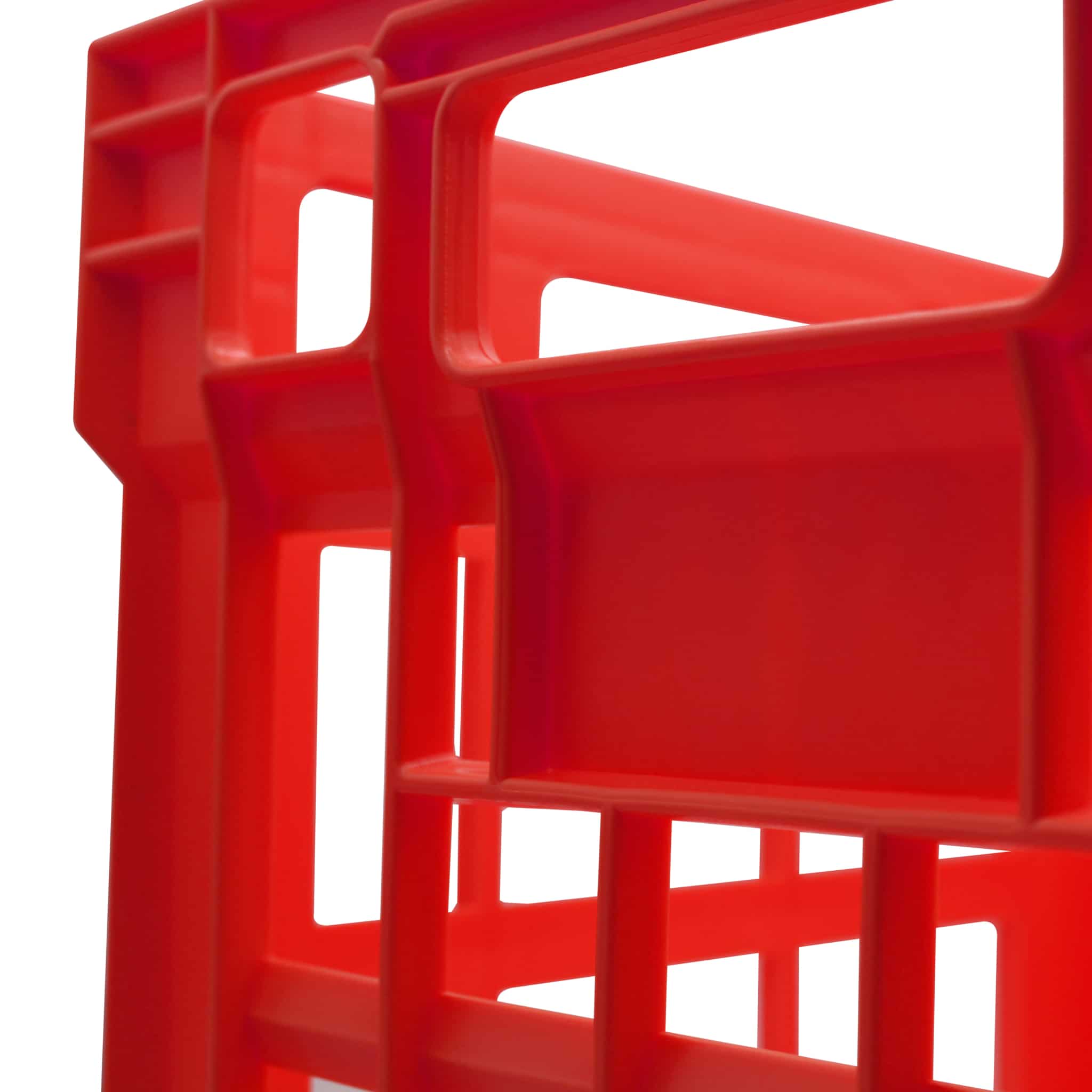 Milk Crate Red (MCR010RWCRED) - Richmond Rolling Solutions