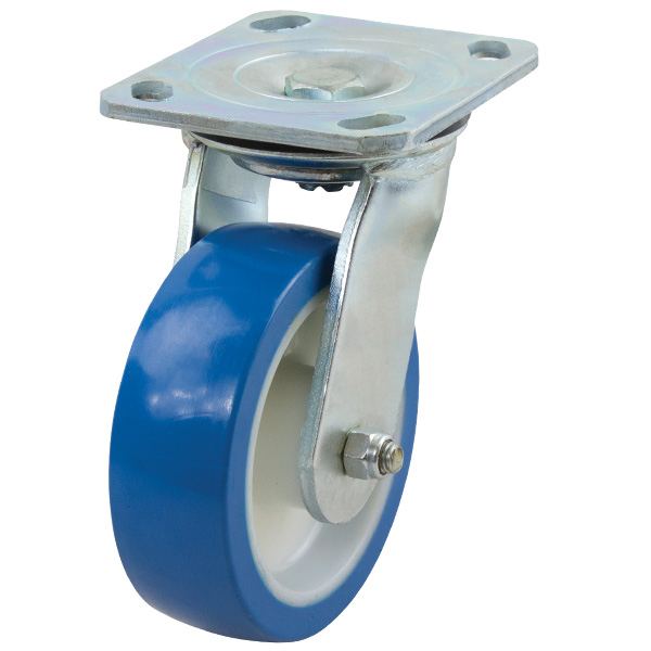 125mm Rebound Polyurethane Wheel 200kg Capacity Castor (S5440 ...