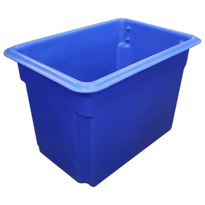 Blue 150L Tapered Rotationally Moulded Plastic Tub (RTR150BLU ...